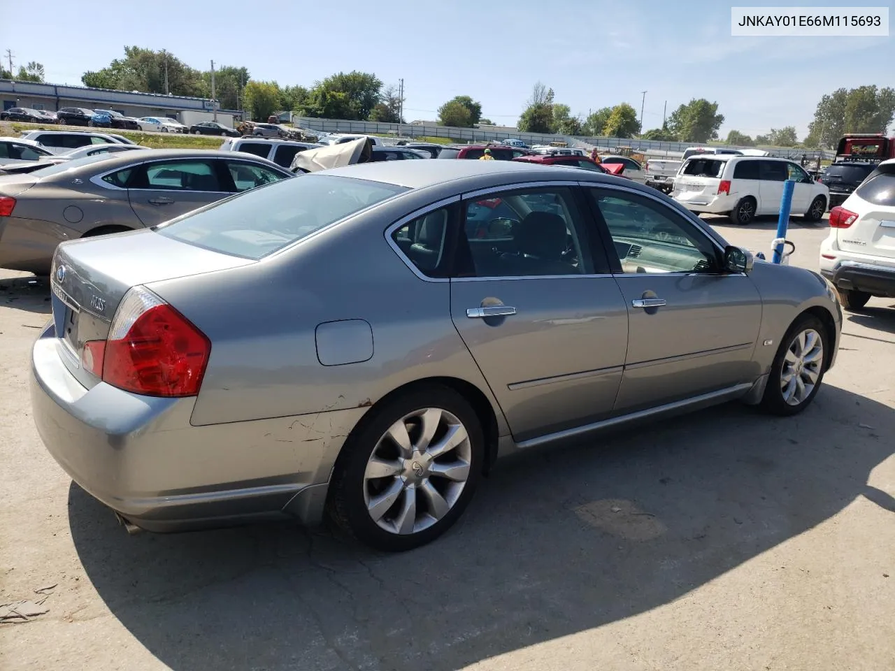 JNKAY01E66M115693 2006 Infiniti M35 Base