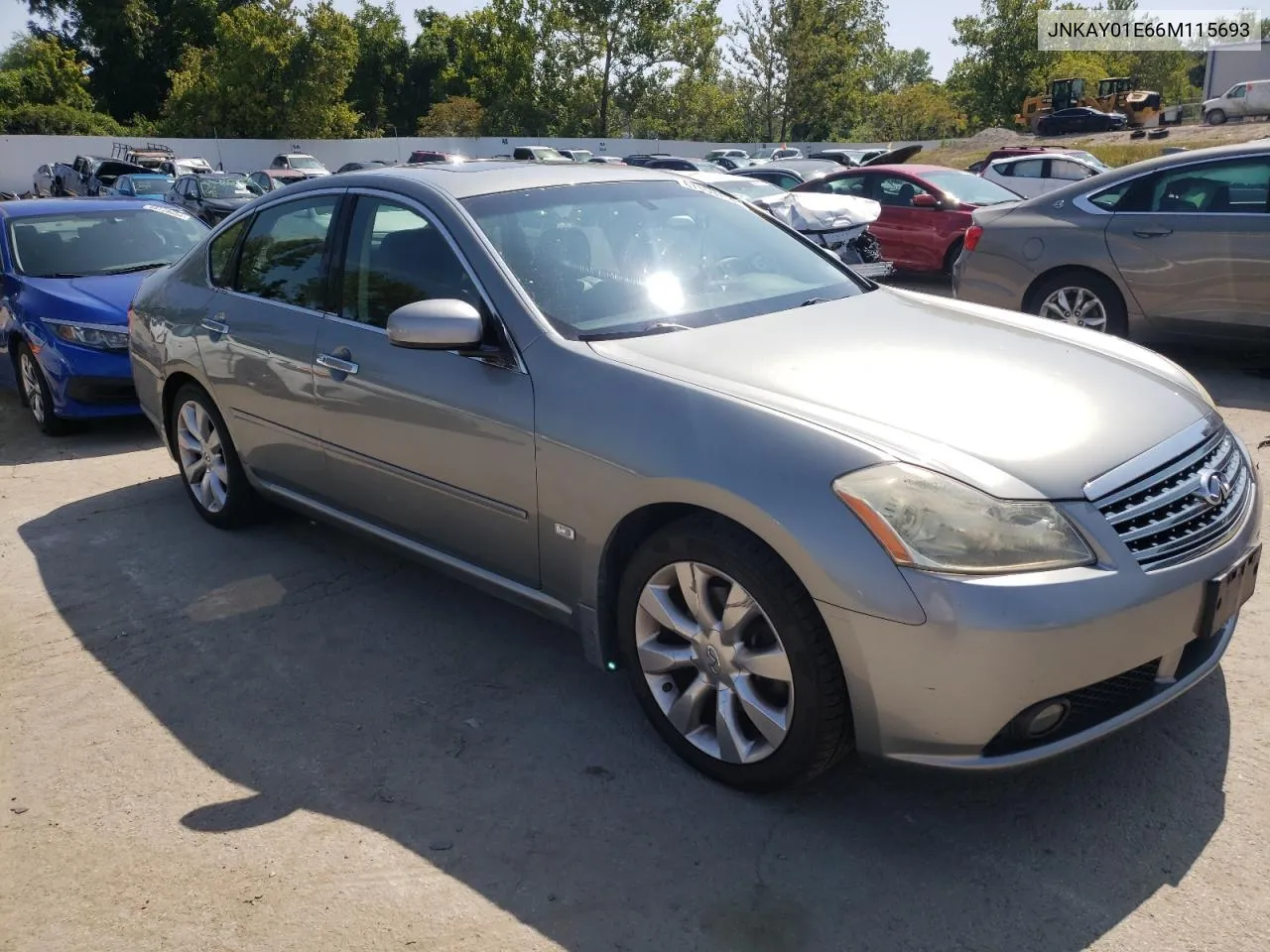 2006 Infiniti M35 Base VIN: JNKAY01E66M115693 Lot: 67159714