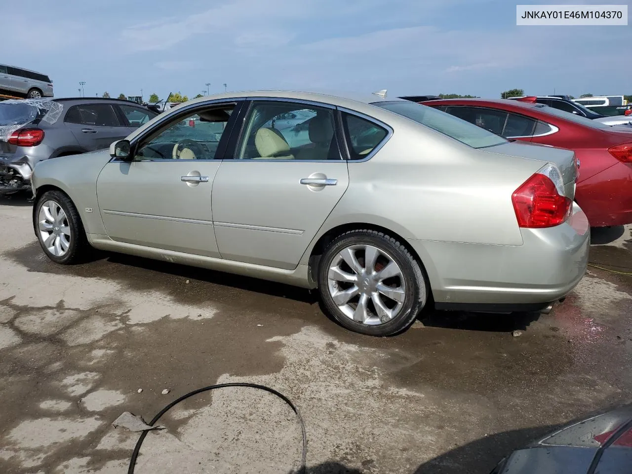 2006 Infiniti M35 Base VIN: JNKAY01E46M104370 Lot: 69211754