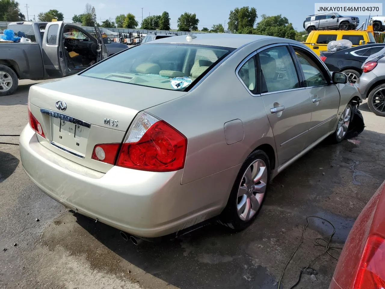 2006 Infiniti M35 Base VIN: JNKAY01E46M104370 Lot: 69211754