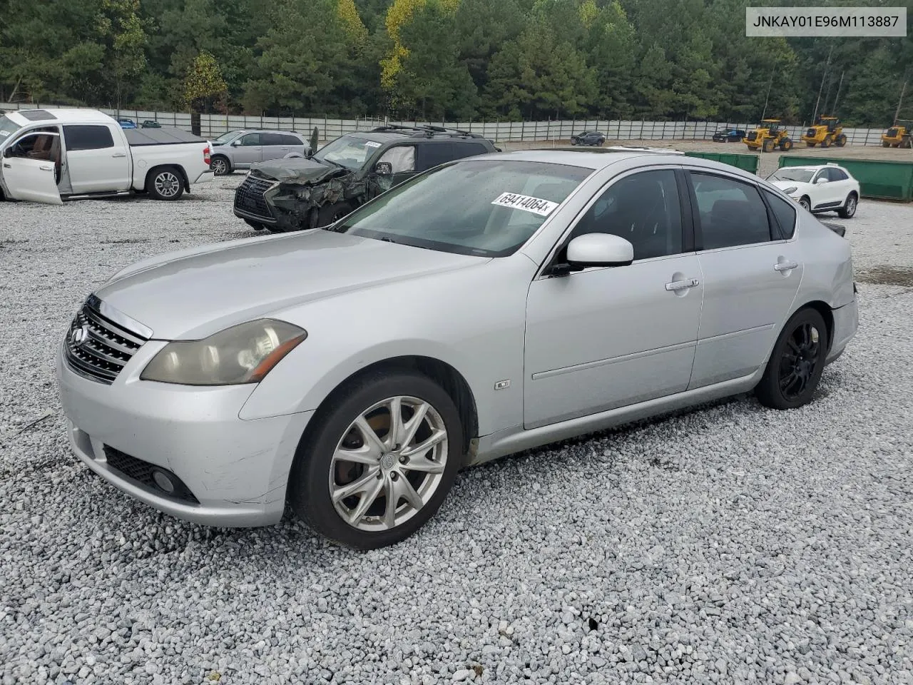 2006 Infiniti M35 Base VIN: JNKAY01E96M113887 Lot: 69414064