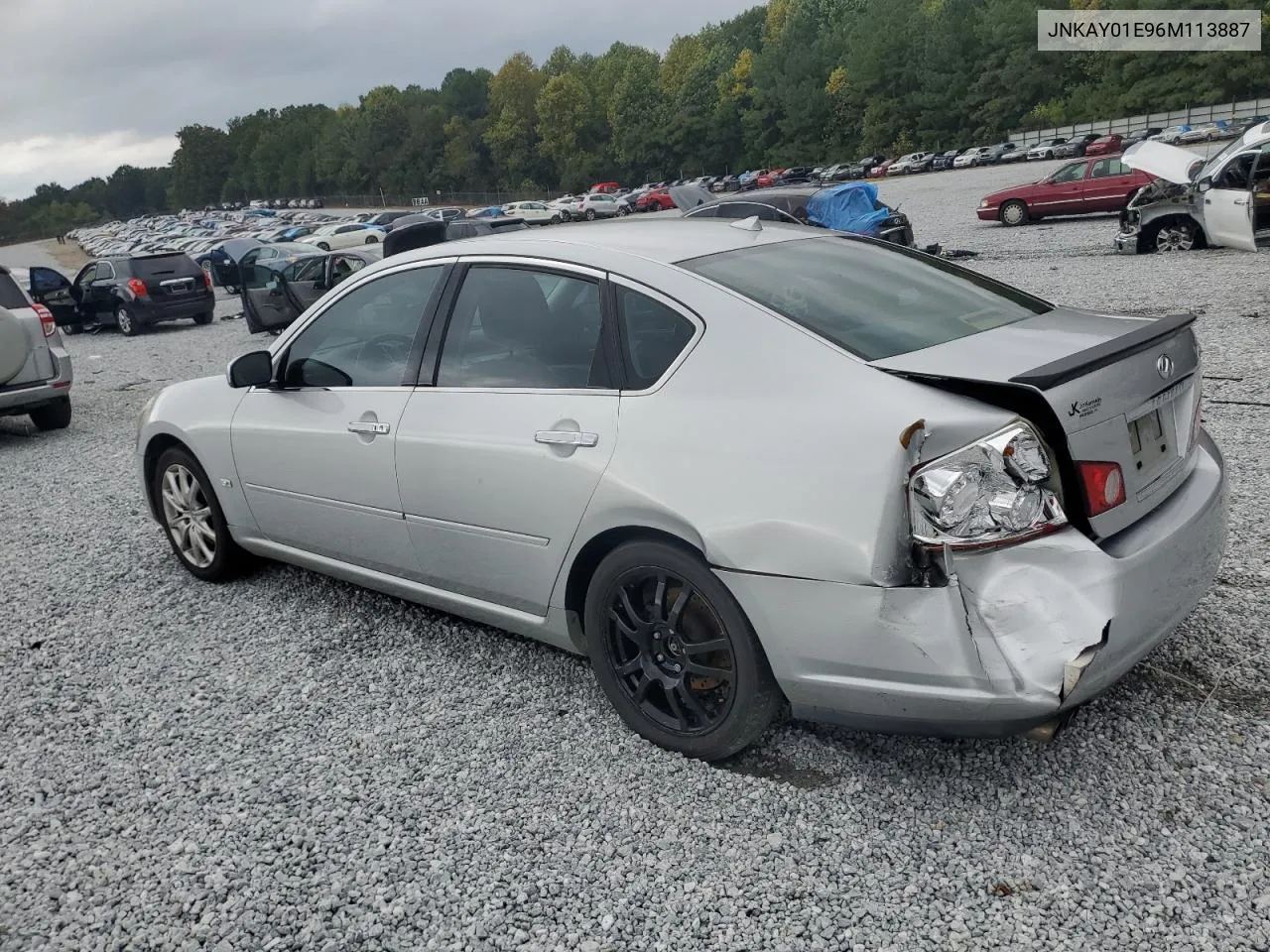 2006 Infiniti M35 Base VIN: JNKAY01E96M113887 Lot: 69414064