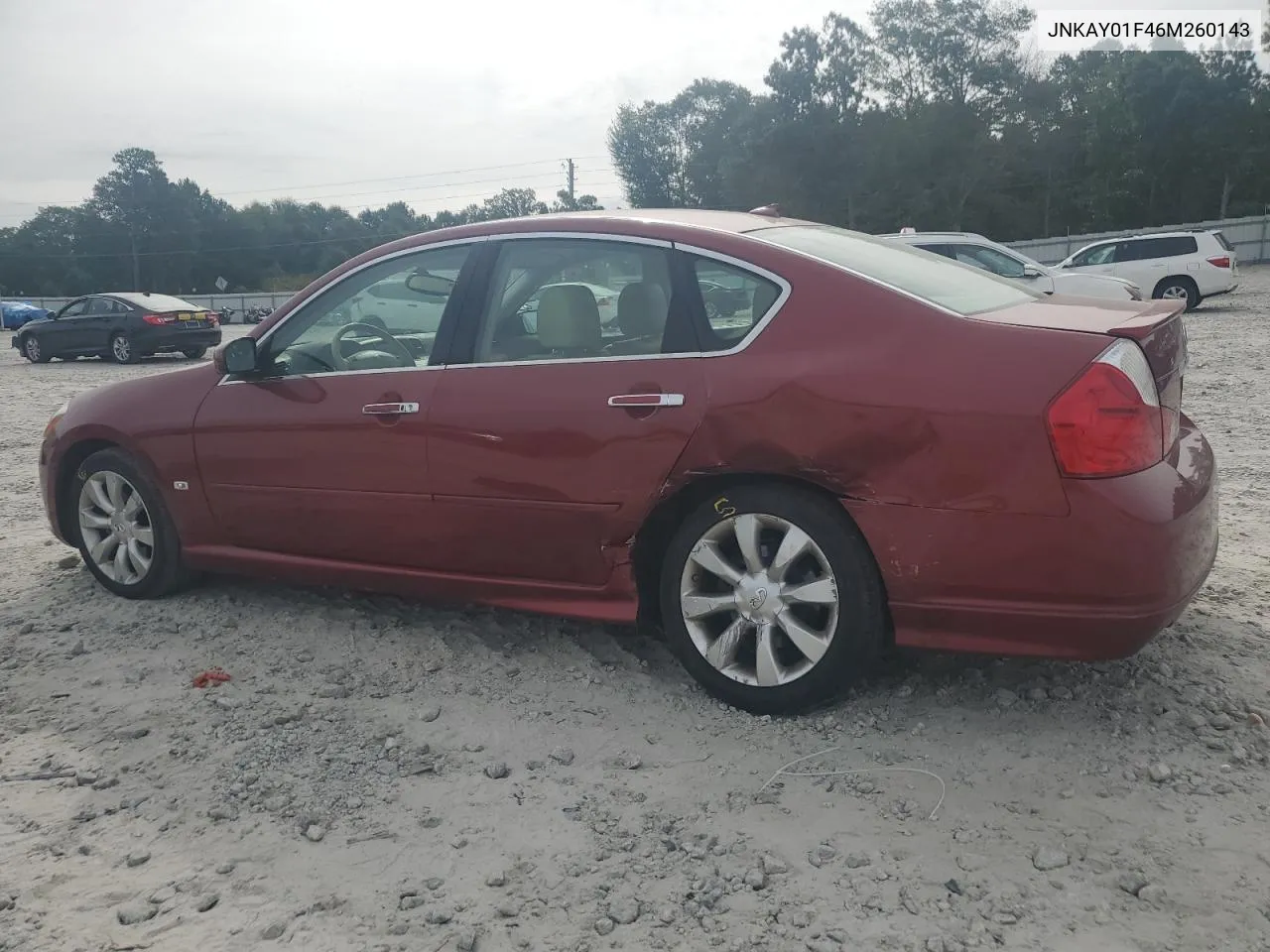 2006 Infiniti M35 Base VIN: JNKAY01F46M260143 Lot: 70472354