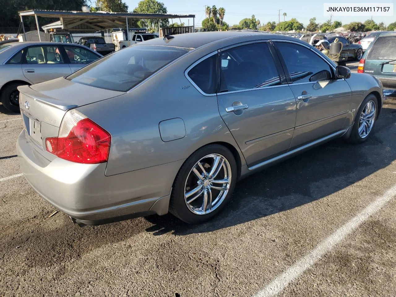 2006 Infiniti M35 Base VIN: JNKAY01E36M117157 Lot: 70590454