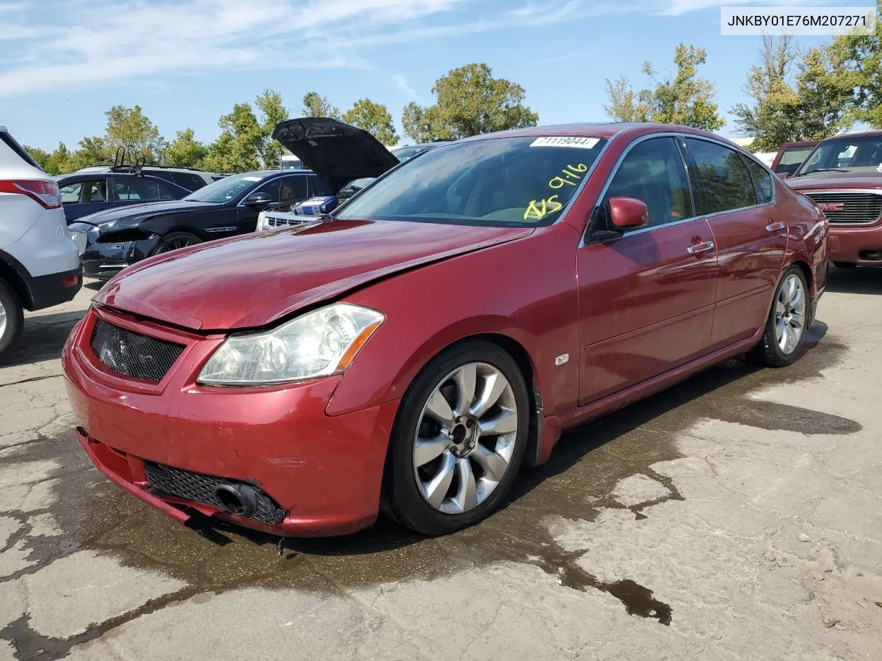 2006 Infiniti M45 Base VIN: JNKBY01E76M207271 Lot: 71119044