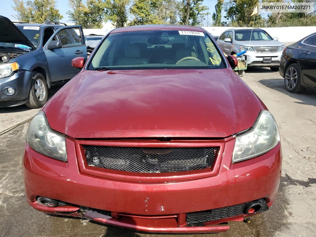 2006 Infiniti M45 Base VIN: JNKBY01E76M207271 Lot: 71119044