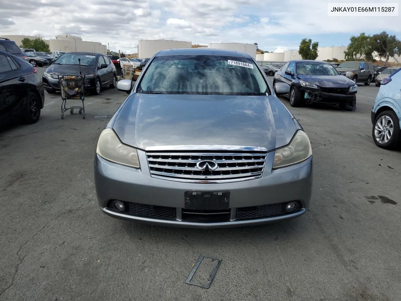 2006 Infiniti M35 Base VIN: JNKAY01E66M115287 Lot: 71891664