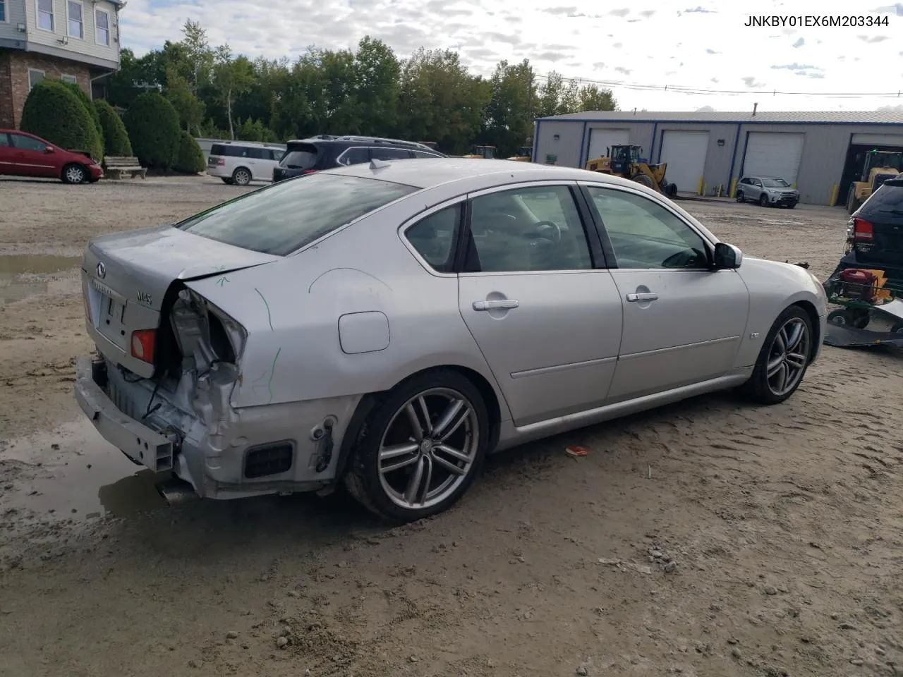 2006 Infiniti M45 Base VIN: JNKBY01EX6M203344 Lot: 72254114