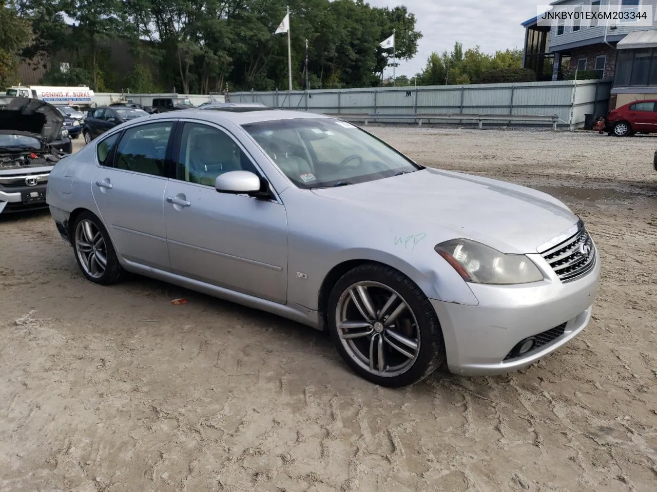 2006 Infiniti M45 Base VIN: JNKBY01EX6M203344 Lot: 72254114