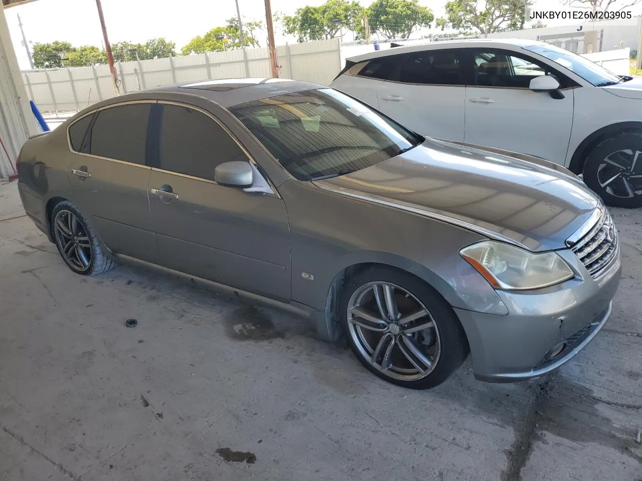 2006 Infiniti M45 Base VIN: JNKBY01E26M203905 Lot: 74142294