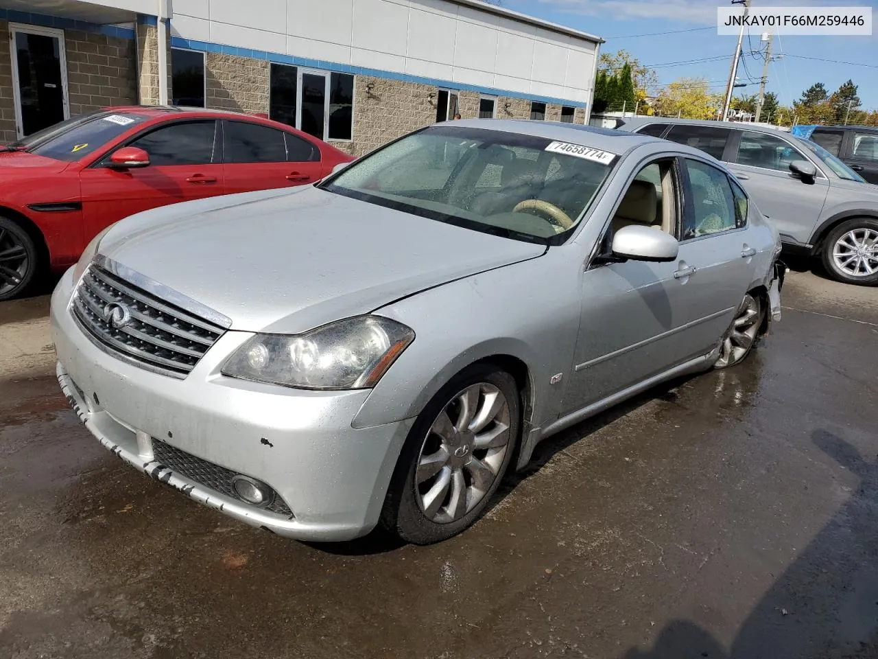 2006 Infiniti M35 Base VIN: JNKAY01F66M259446 Lot: 74658774