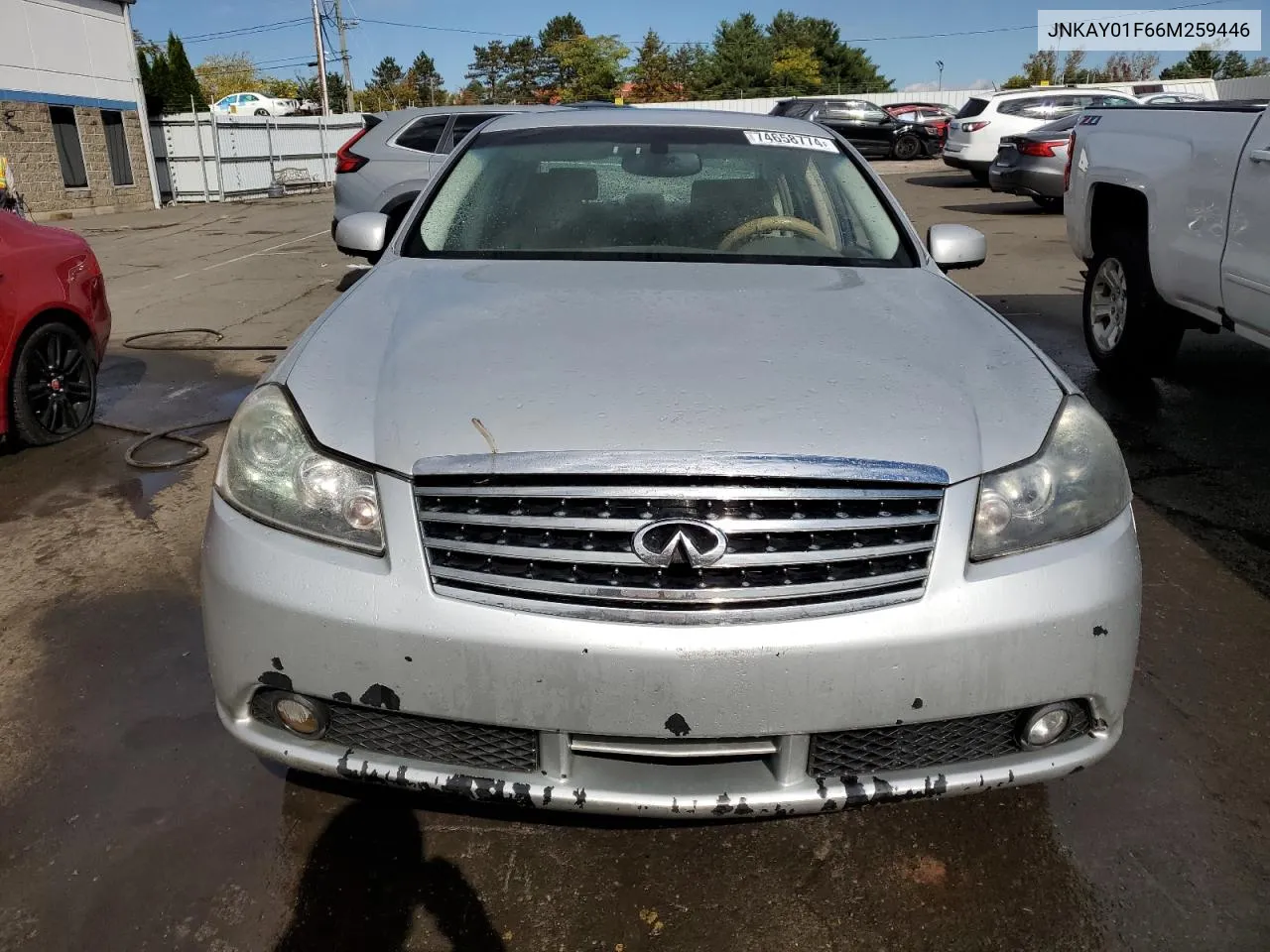 2006 Infiniti M35 Base VIN: JNKAY01F66M259446 Lot: 74658774