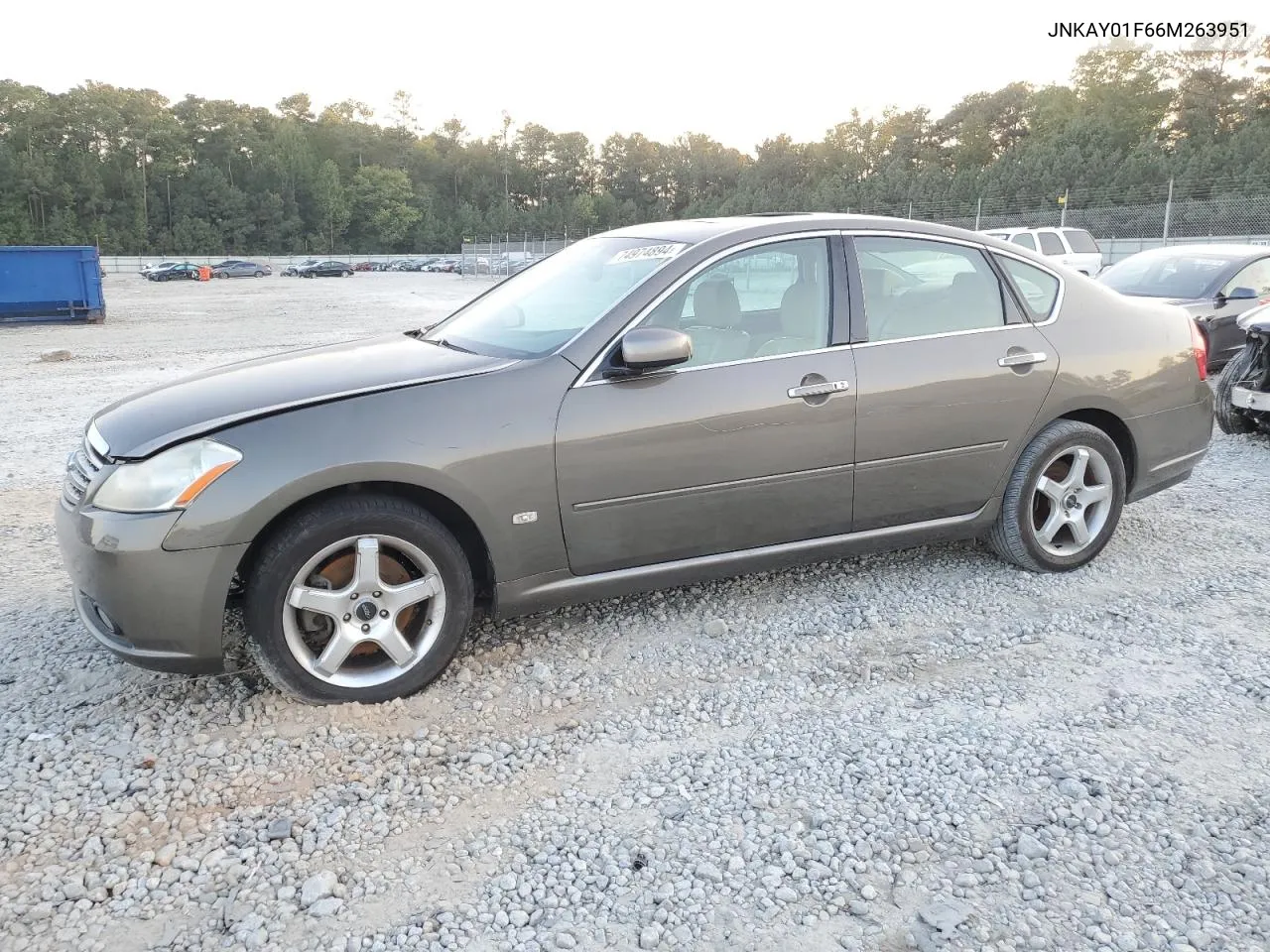 2006 Infiniti M35 Base VIN: JNKAY01F66M263951 Lot: 74974894