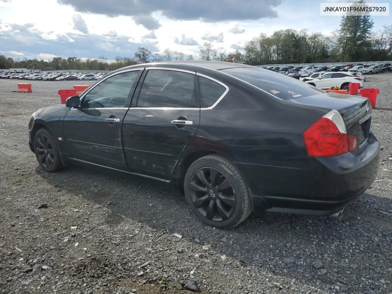 2006 Infiniti M35 Base VIN: JNKAY01F96M257920 Lot: 76341964