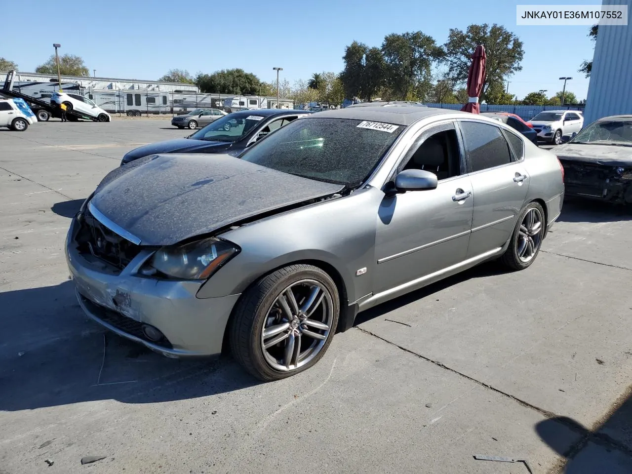 2006 Infiniti M35 Base VIN: JNKAY01E36M107552 Lot: 76712544