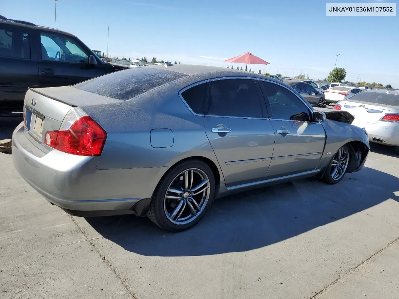 2006 Infiniti M35 Base VIN: JNKAY01E36M107552 Lot: 76712544