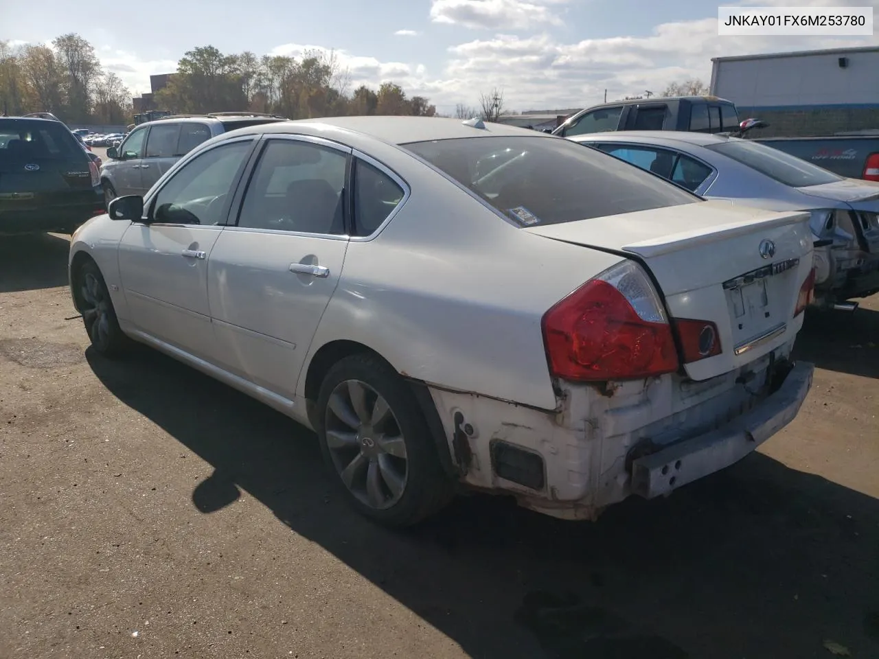 2006 Infiniti M35 Base VIN: JNKAY01FX6M253780 Lot: 77079484