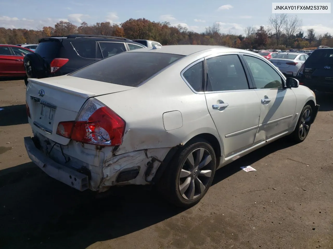 2006 Infiniti M35 Base VIN: JNKAY01FX6M253780 Lot: 77079484