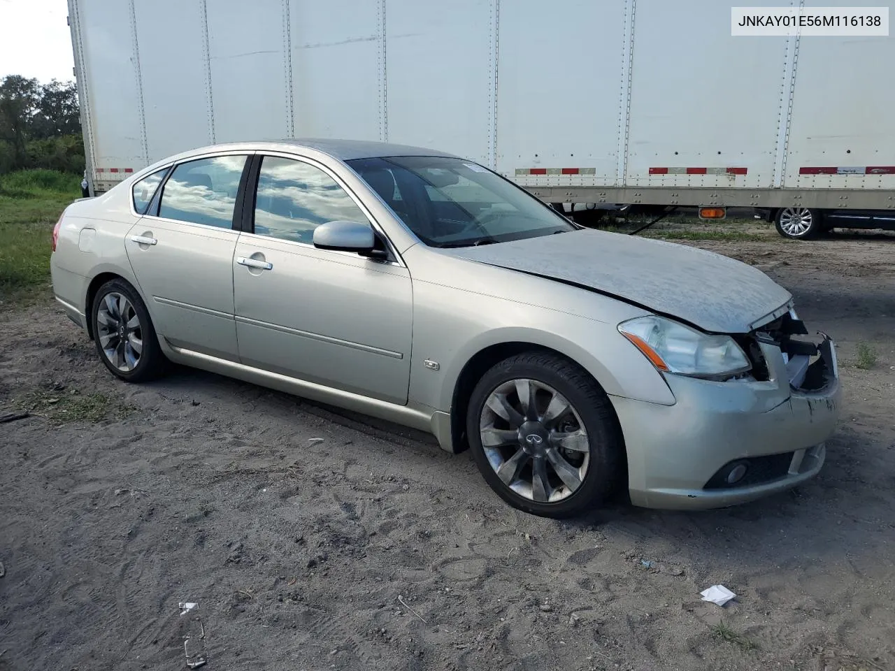 2006 Infiniti M35 Base VIN: JNKAY01E56M116138 Lot: 77757884