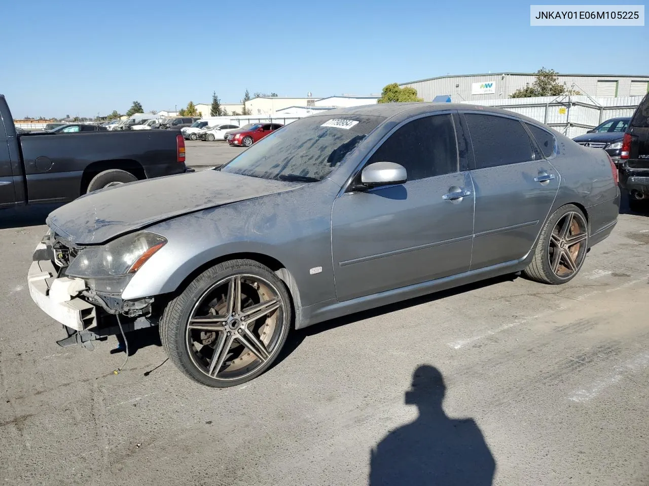 2006 Infiniti M35 Base VIN: JNKAY01E06M105225 Lot: 77790954