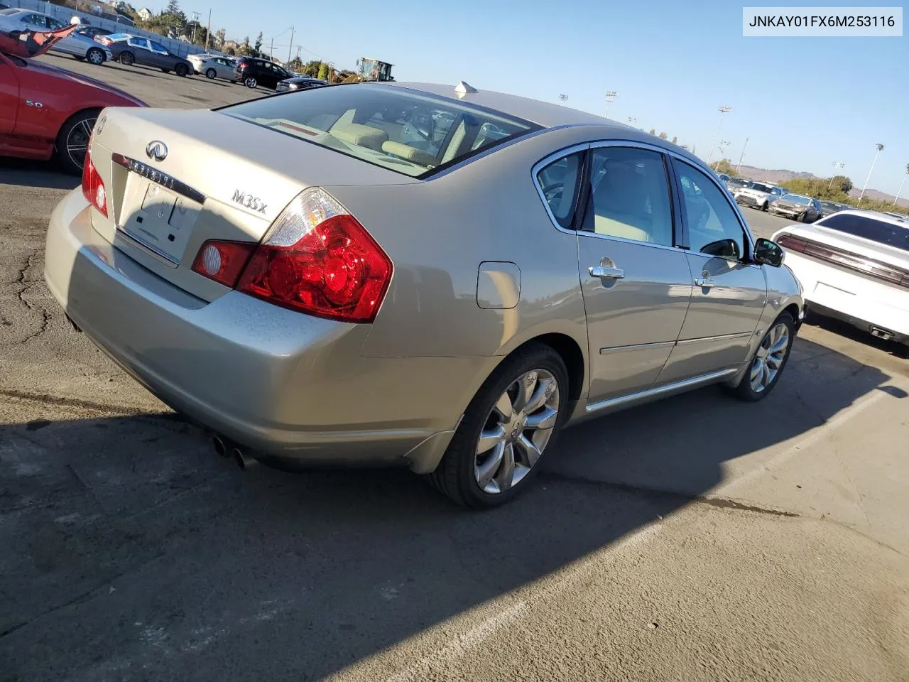 2006 Infiniti M35 Base VIN: JNKAY01FX6M253116 Lot: 77807234