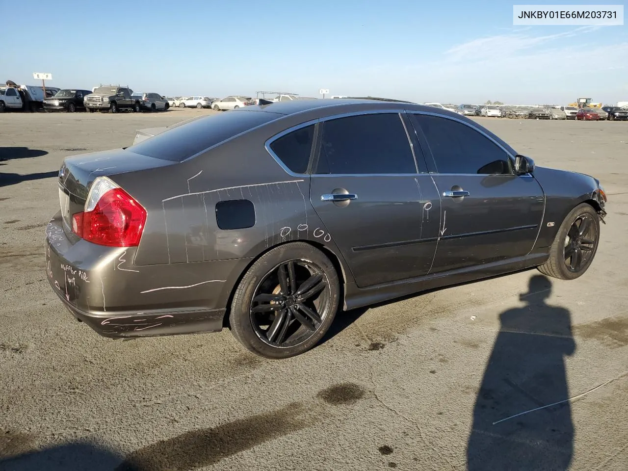 2006 Infiniti M45 Base VIN: JNKBY01E66M203731 Lot: 78097884