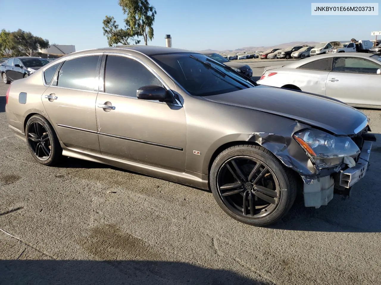 2006 Infiniti M45 Base VIN: JNKBY01E66M203731 Lot: 78097884