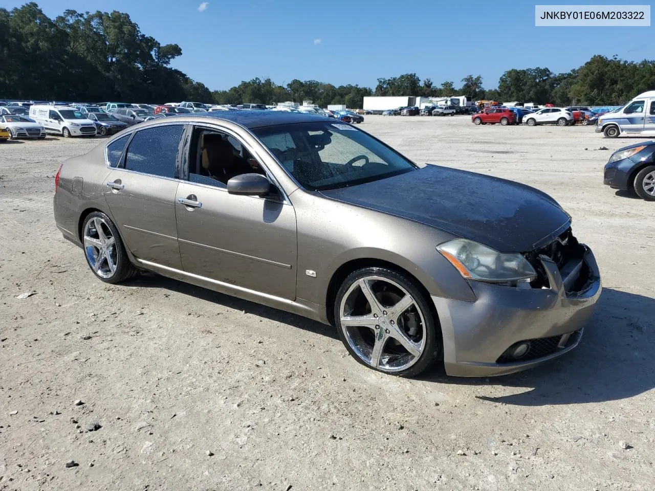 2006 Infiniti M45 Base VIN: JNKBY01E06M203322 Lot: 78189624