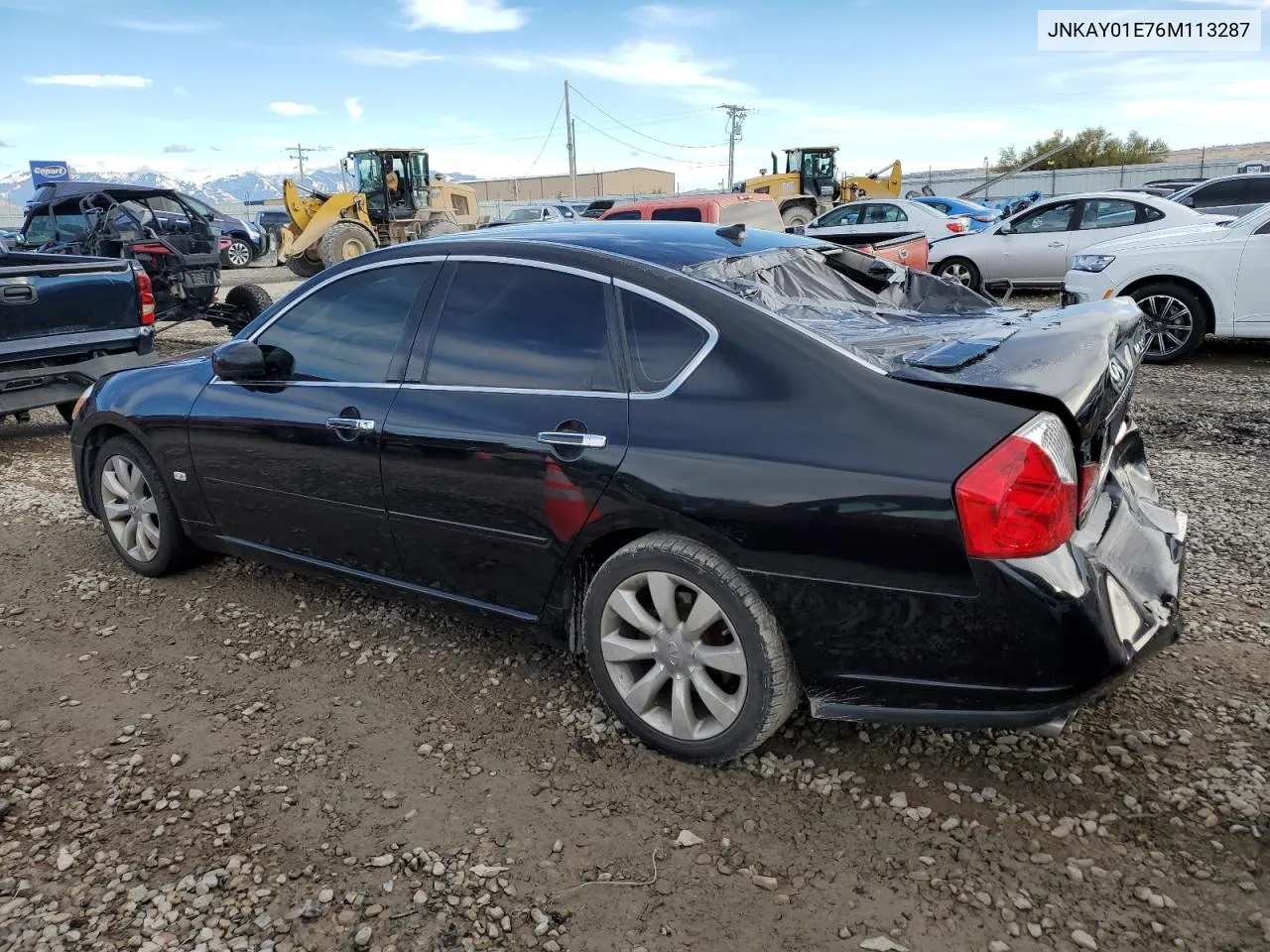 2006 Infiniti M35 Base VIN: JNKAY01E76M113287 Lot: 78962374