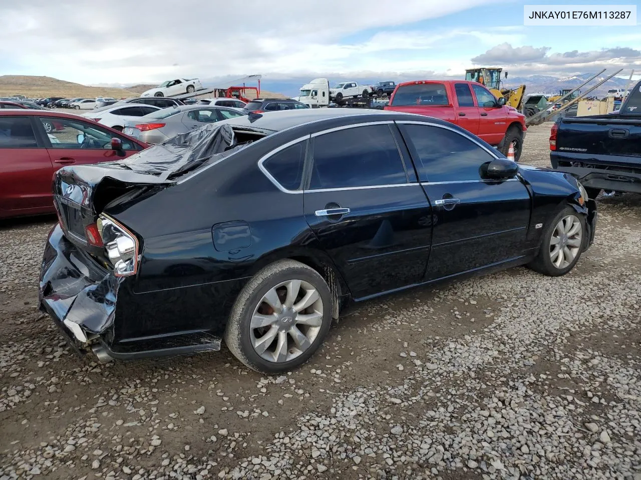 2006 Infiniti M35 Base VIN: JNKAY01E76M113287 Lot: 78962374