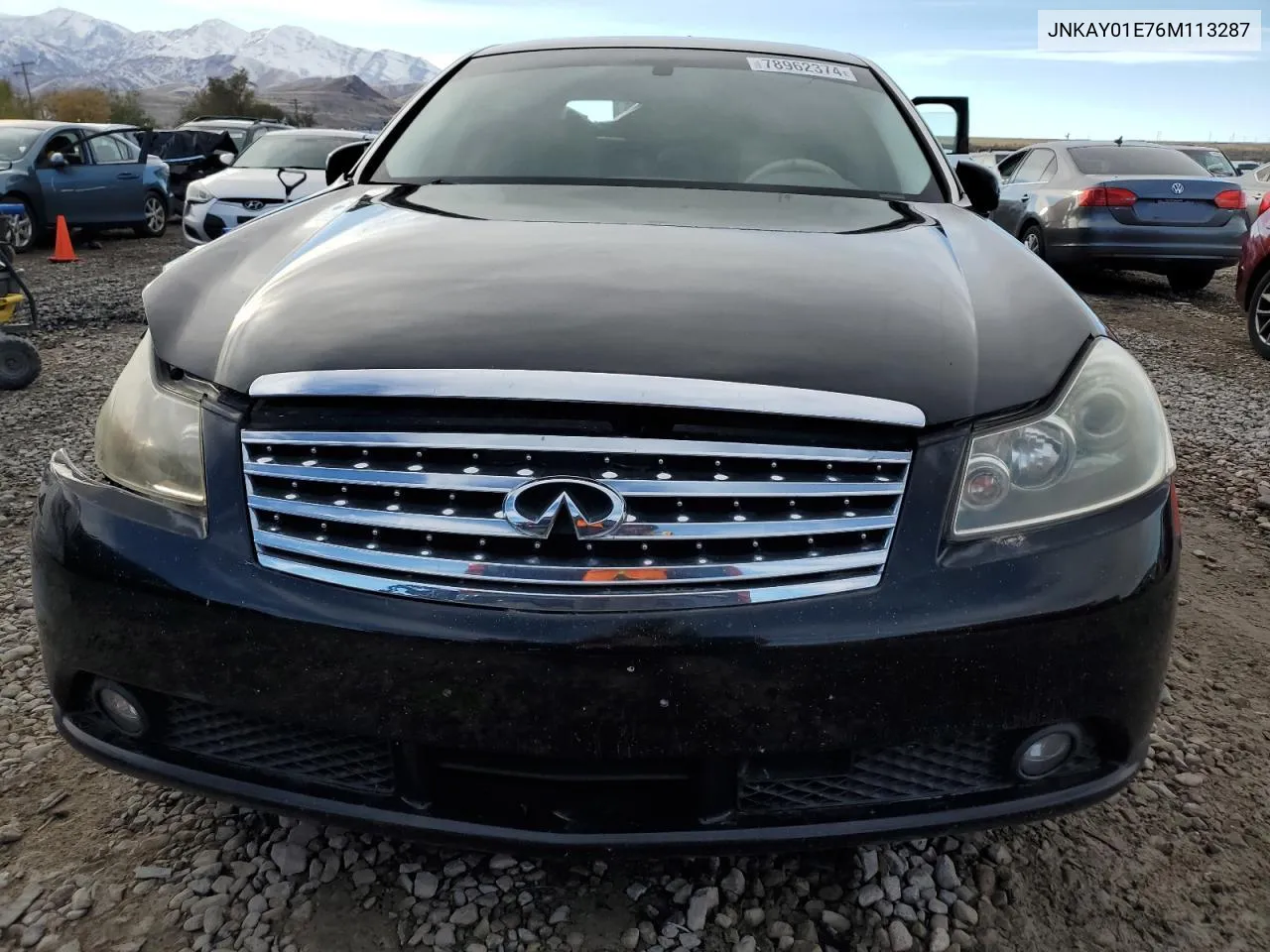 2006 Infiniti M35 Base VIN: JNKAY01E76M113287 Lot: 78962374