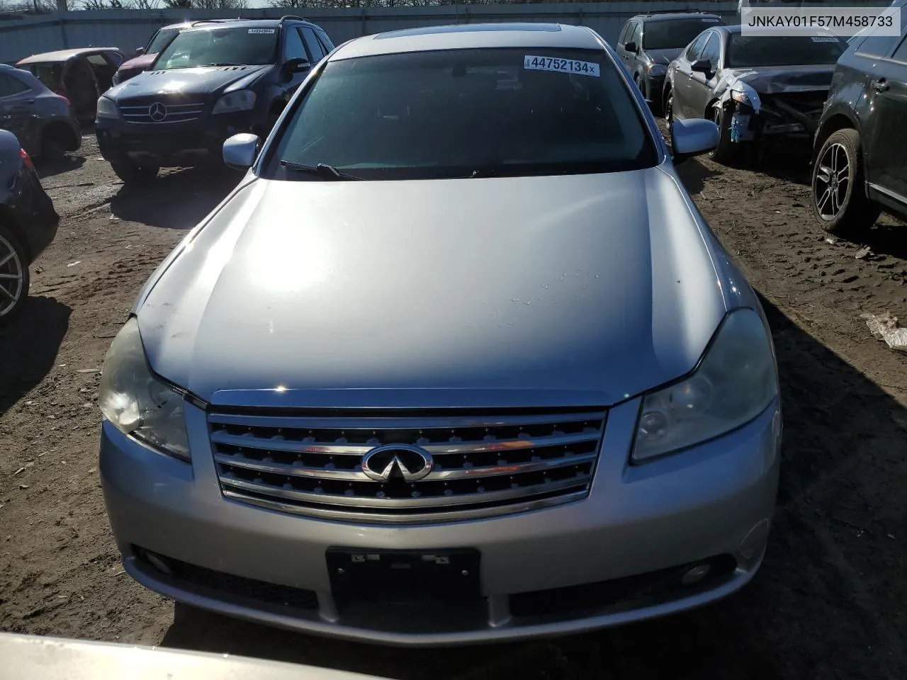 2007 Infiniti M35 Base VIN: JNKAY01F57M458733 Lot: 44752134