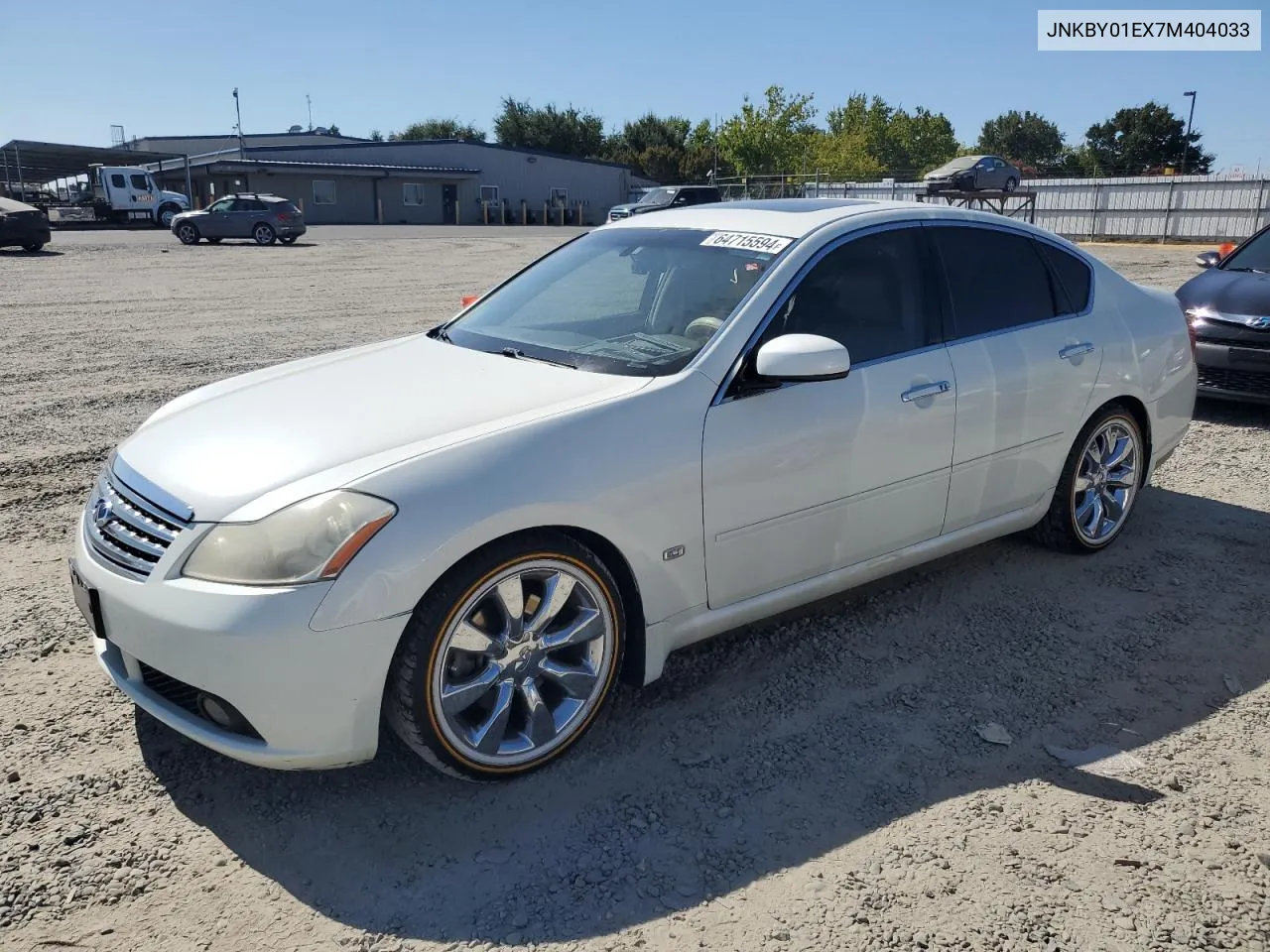 2007 Infiniti M45 Base VIN: JNKBY01EX7M404033 Lot: 64715594