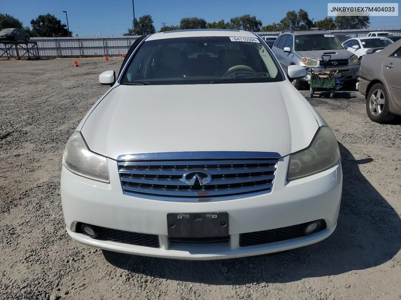 2007 Infiniti M45 Base VIN: JNKBY01EX7M404033 Lot: 64715594