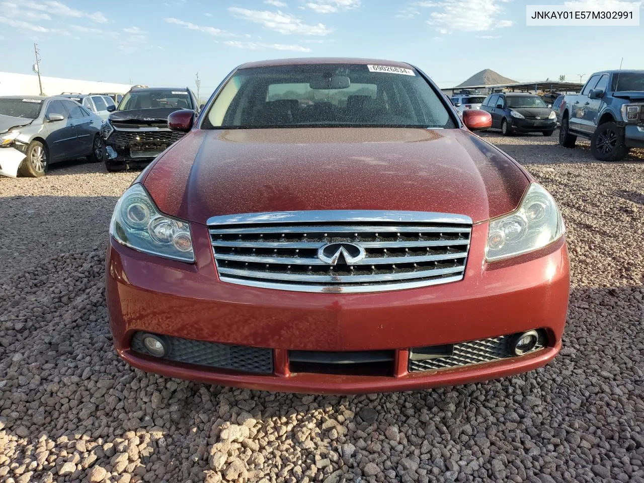 2007 Infiniti M35 Base VIN: JNKAY01E57M302991 Lot: 69026834