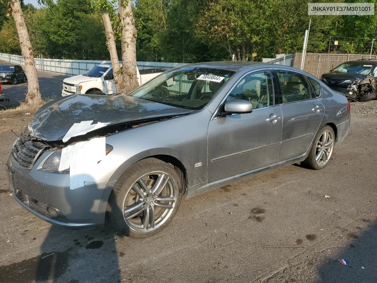 2007 Infiniti M35 Base VIN: JNKAY01E37M301001 Lot: 70049844