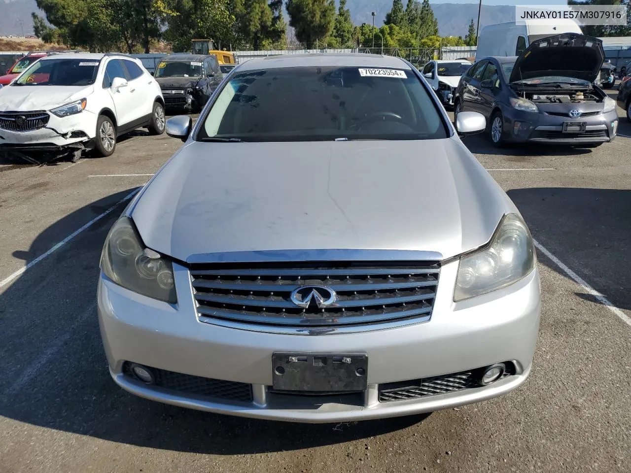 2007 Infiniti M35 Base VIN: JNKAY01E57M307916 Lot: 70223554