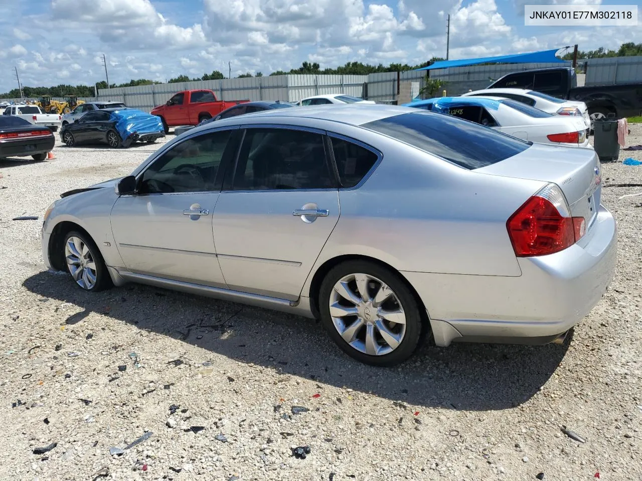 2007 Infiniti M35 Base VIN: JNKAY01E77M302118 Lot: 70586234