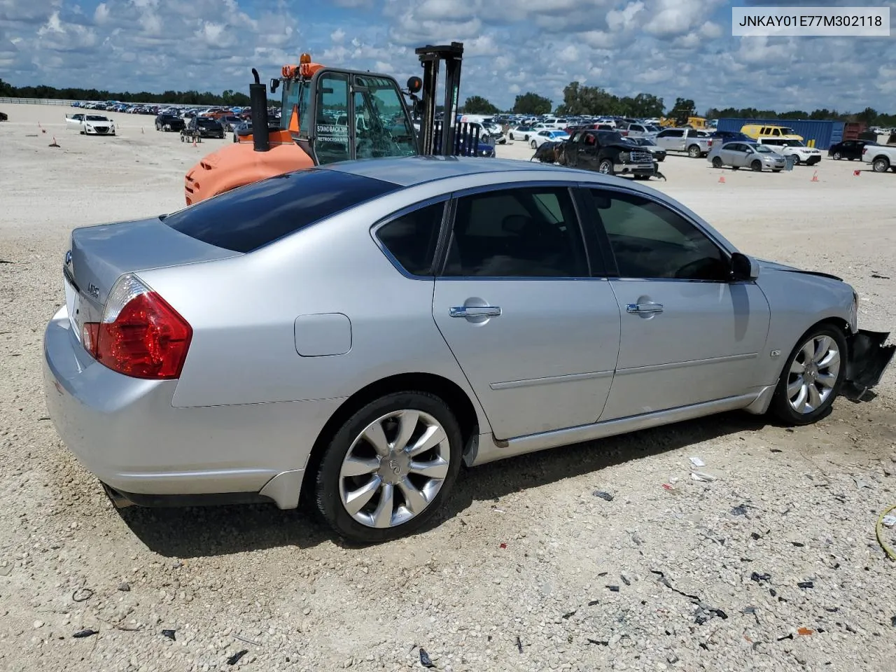 2007 Infiniti M35 Base VIN: JNKAY01E77M302118 Lot: 70586234