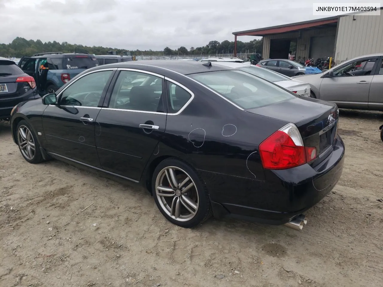 2007 Infiniti M45 Base VIN: JNKBY01E17M403594 Lot: 71701264