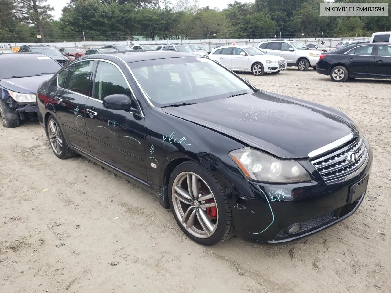 2007 Infiniti M45 Base VIN: JNKBY01E17M403594 Lot: 71701264