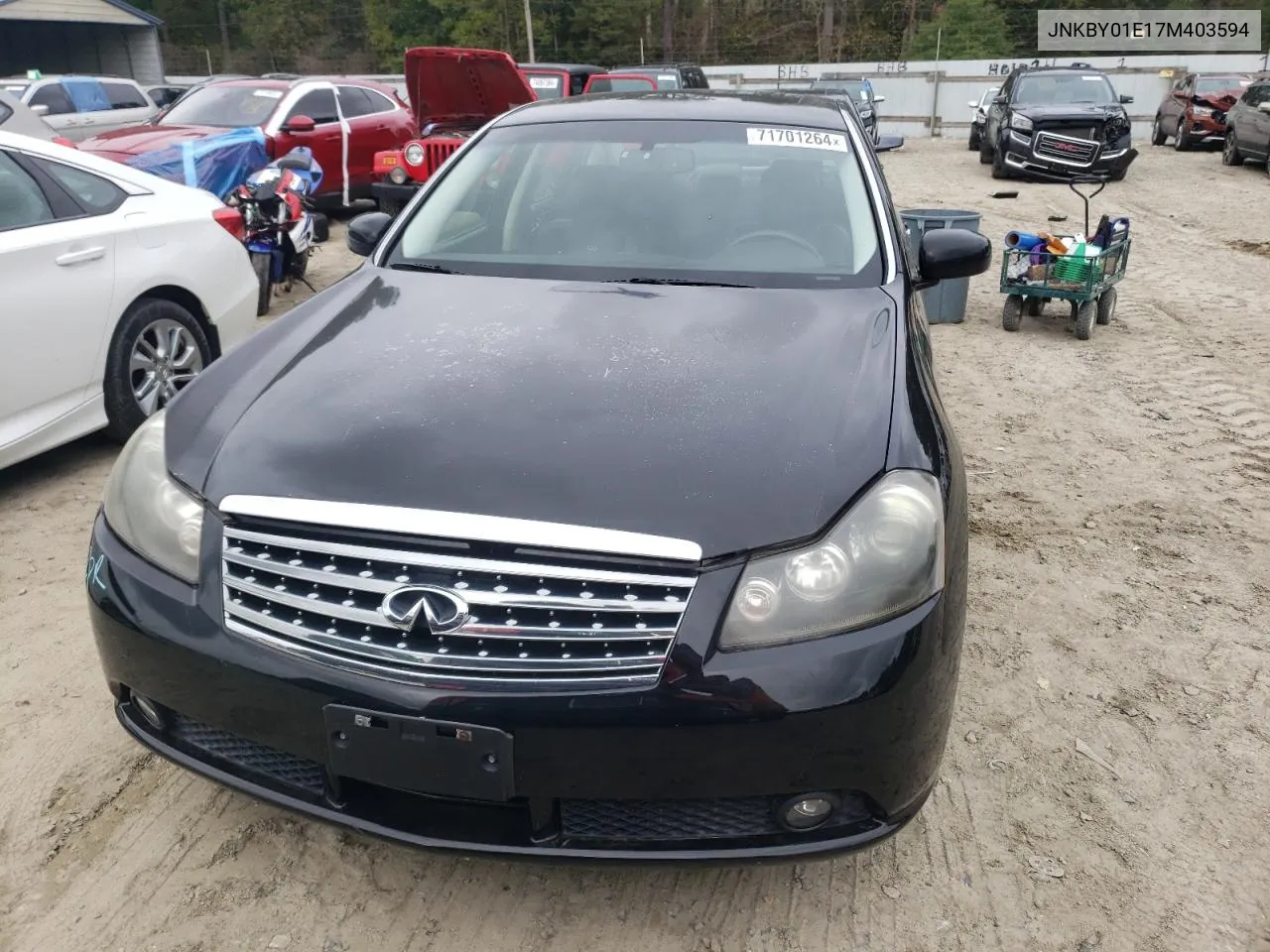 2007 Infiniti M45 Base VIN: JNKBY01E17M403594 Lot: 71701264