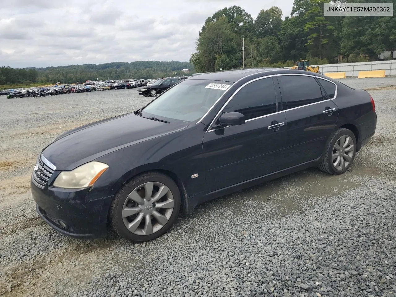 2007 Infiniti M35 Base VIN: JNKAY01E57M306362 Lot: 72261244