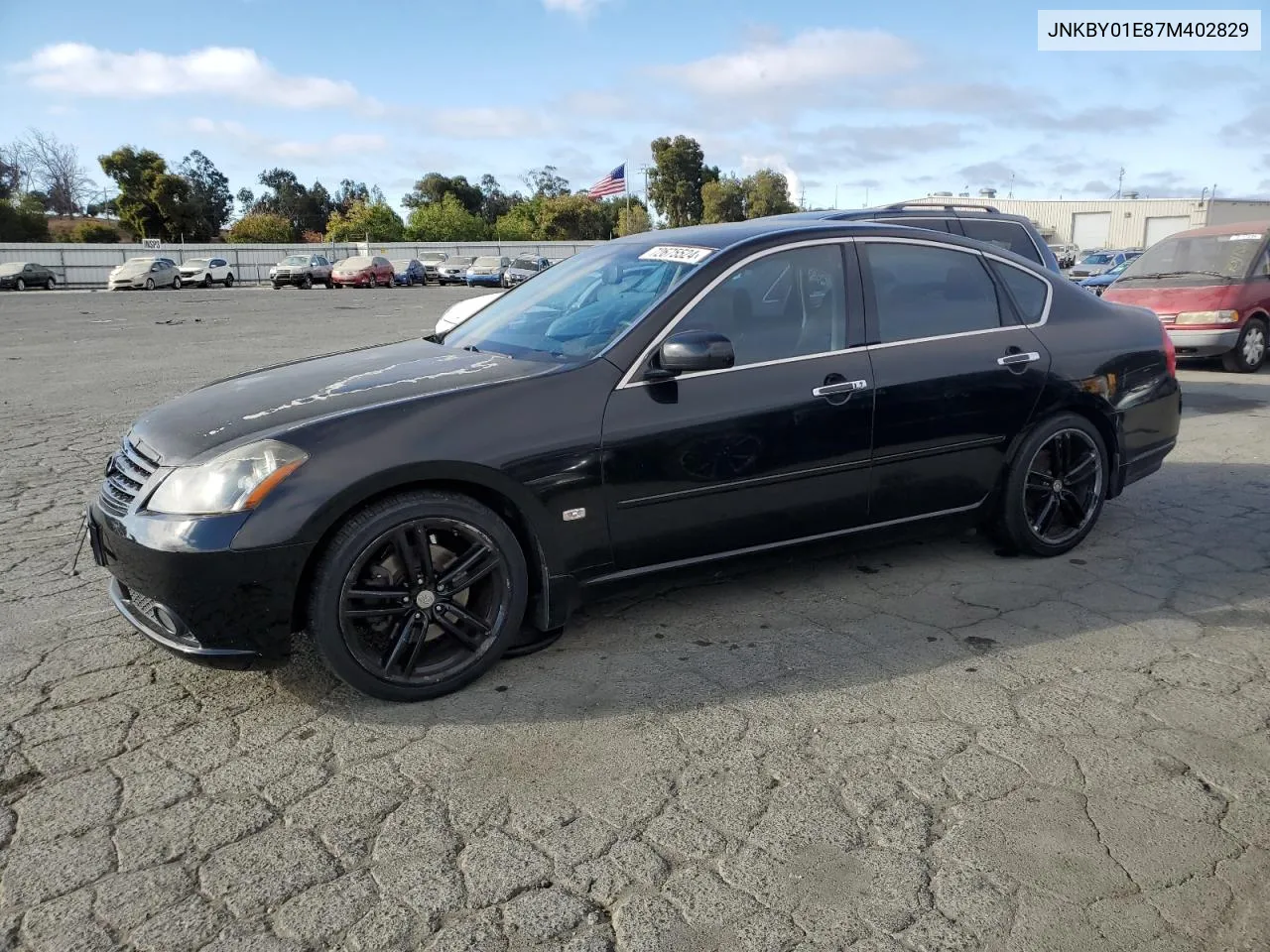 2007 Infiniti M45 Base VIN: JNKBY01E87M402829 Lot: 72675524