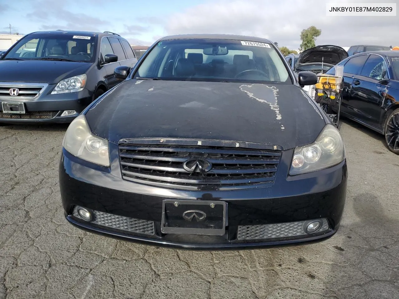 2007 Infiniti M45 Base VIN: JNKBY01E87M402829 Lot: 72675524