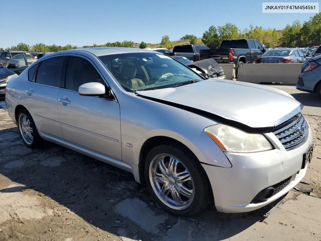 2007 Infiniti M35 Base VIN: JNKAY01F47M454561 Lot: 72785384