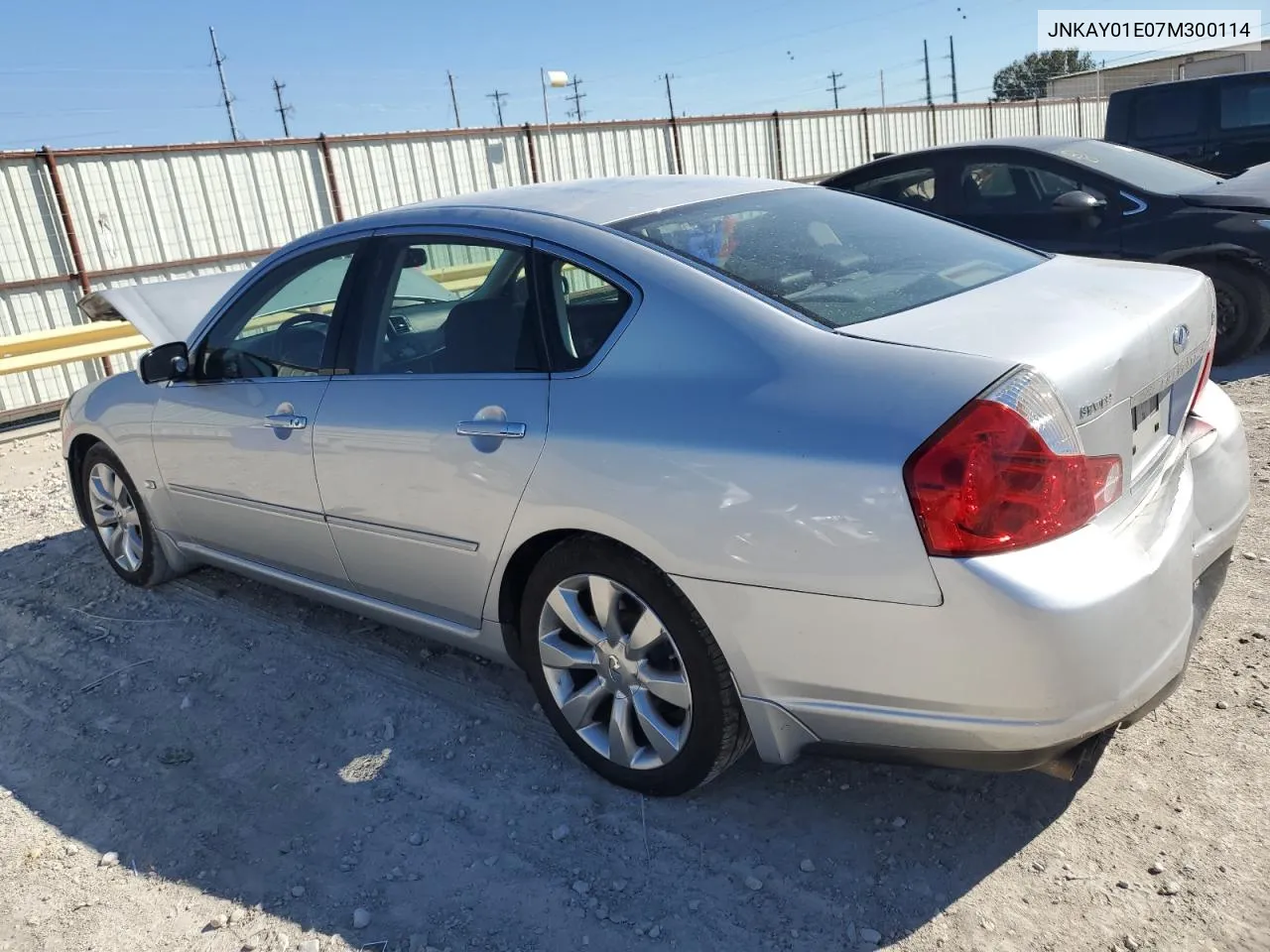 2007 Infiniti M35 Base VIN: JNKAY01E07M300114 Lot: 73317494