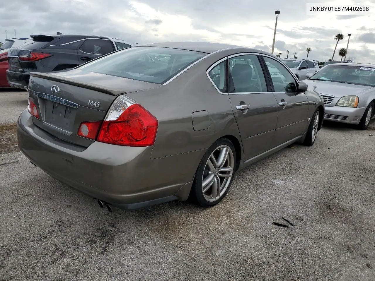 2007 Infiniti M45 Base VIN: JNKBY01E87M402698 Lot: 74287754