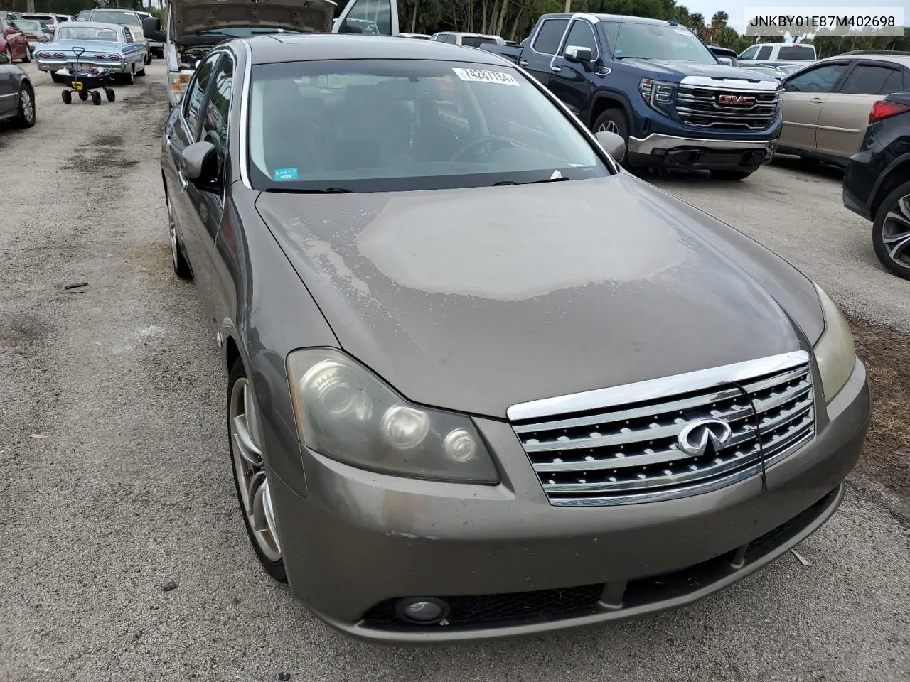 2007 Infiniti M45 Base VIN: JNKBY01E87M402698 Lot: 74287754