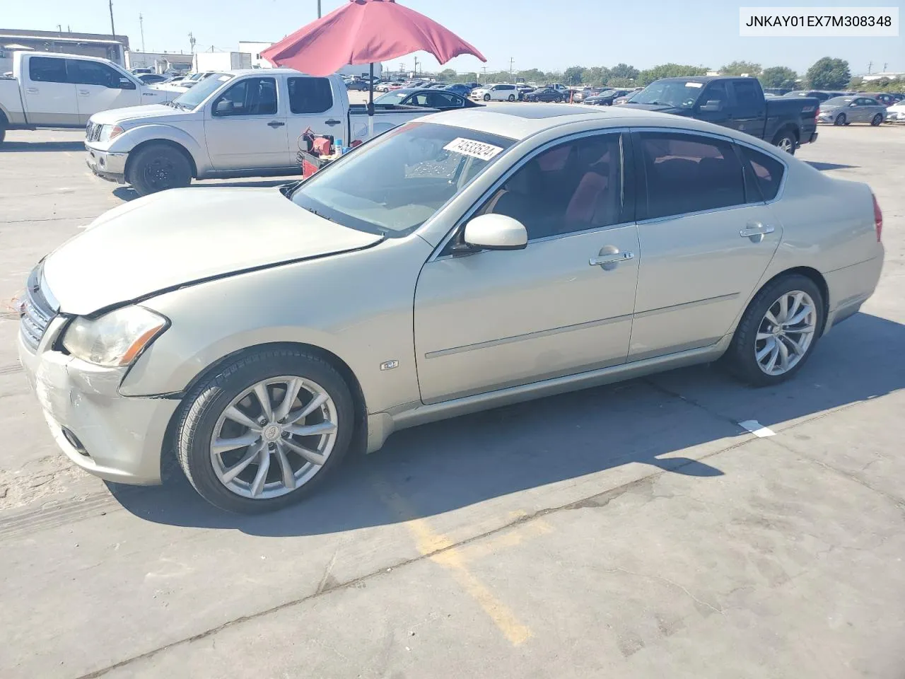 2007 Infiniti M35 Base VIN: JNKAY01EX7M308348 Lot: 74533524